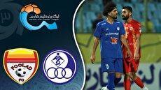 خلاصه بازی استقلال خوزستان ۱ - فولاد ۱ (فیلم)