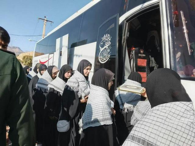 اعزام ۳۵۰ دانش آموز کهگیلویه و بویراحمدی به مناطق عملیاتی جنوب