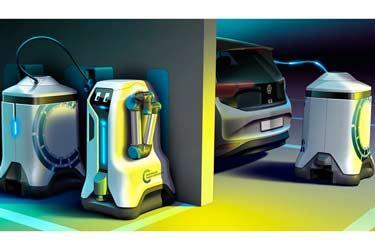 ربات شارژر هوشمند خودروهای برقی در چین آزمایش شد