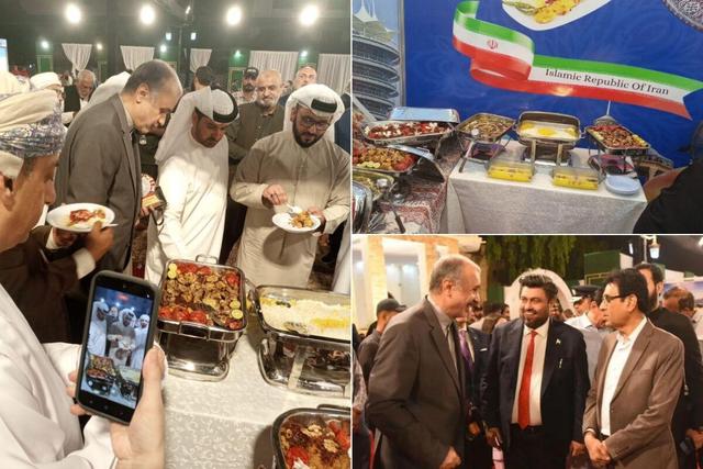 استقبال از غرفه فرهنگ و غذای ایرانی در جشنواره دیپلماتیک پاکستان