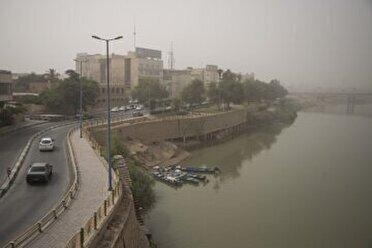 آلودگی هوا در ۱۲ شهر خوزستان