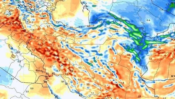 سامانه بارشی جدید به کشور وارد میشود