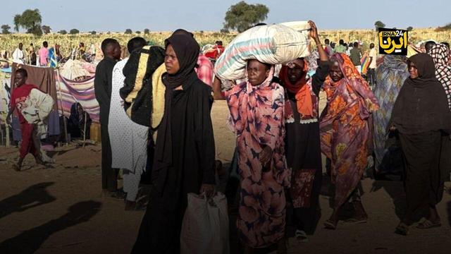 محاصره ۱۷۷ هزار سودانی در شهری سوخته