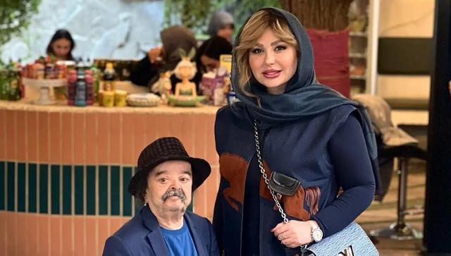 دیدار «اسدالله یکتا» با نیوشا ضیغمی پس از ماهها خانهنشینی (عکس)