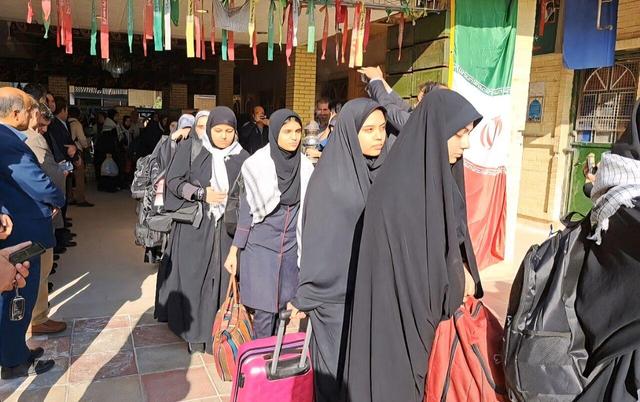 ۲۷۰ دانشآموز دختر ملاردی به مناطق عملیاتی اعزام شدند