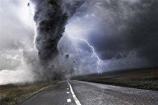 گردباد مرگبار در اندونزی؛ خانهها ویران شدند (فیلم)