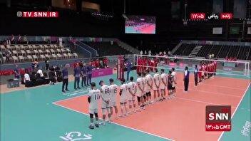 ملی پوشان والیبال با یاد صابر کاظمی به میدان رفتند