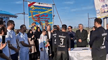 پایان مسابقات والیبال نشسته ساحلی قهرمانی کشور در رودسر