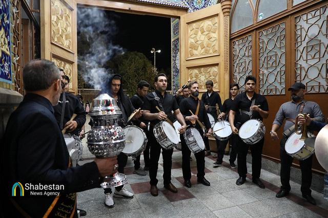 حال و هوای حرم بانوی کرامت در شام شهادت حضرت زهرا(س)