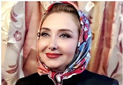 بوسه پسر جوان بر پیشانی کتایون ریاحی + عکس