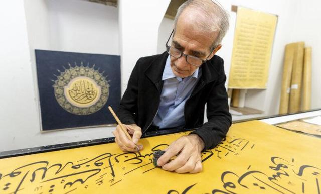 کُرد عراقی بزرگترین مصحف خطی جهان را نوشت