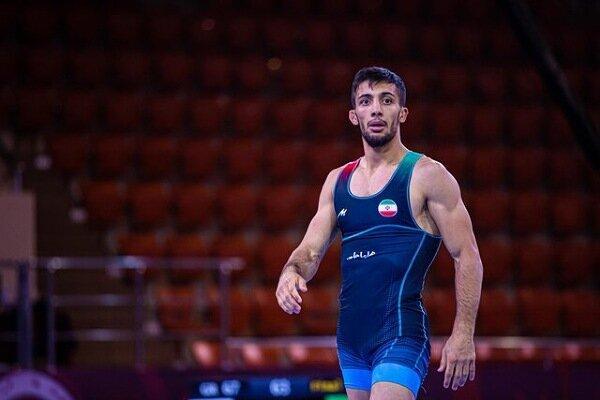 حرکت پهلوانانه قهرمان کشتی المپیک توکیو