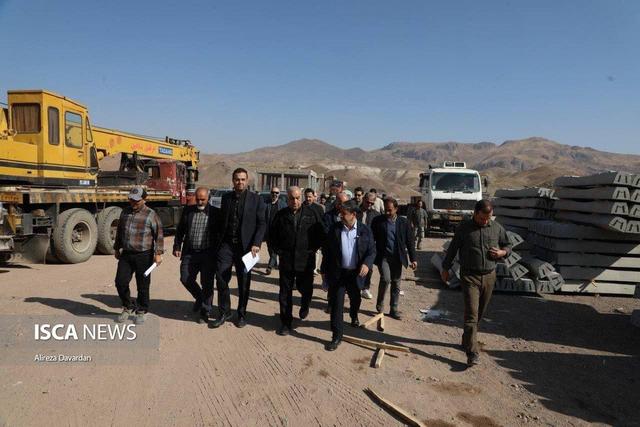 بازدید معاون وزیر راه و شهرسازی از پروژه راهآهن اردبیل