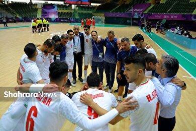 گزارش تصویری | دیدار تیمهای ملی فوتسال افغانستان و ایران