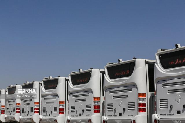 ۳۰ دستگاه اتوبوس جدیددر مشهد رونمایی شد