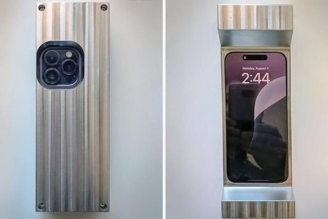 کاهش اعتیاد به گوشی با قاب فولادی