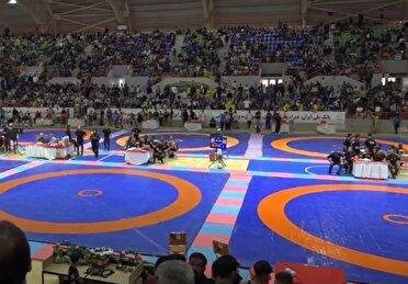 برگزاری اولین فستیوال کشتی سنین پایه در سنندج