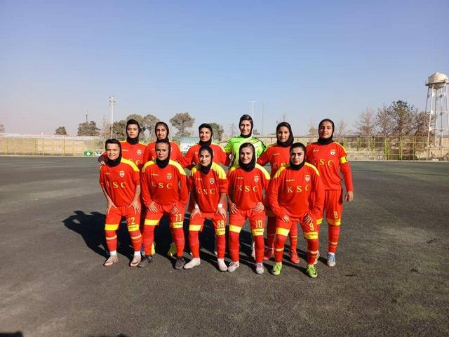 برد پرگل دختران فولاد در لیگ یک فوتبال