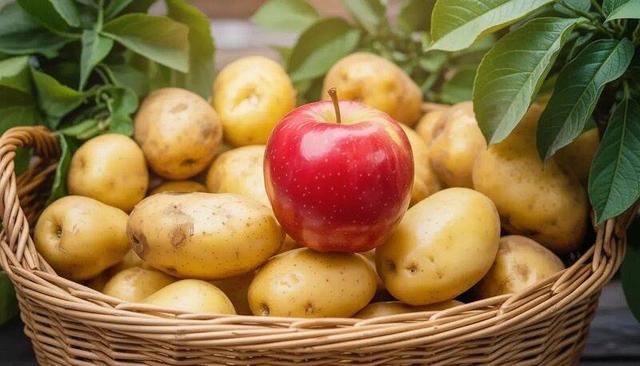 چطور سیب از خراب شدن سیب زمینی جلوگیری میکند؟