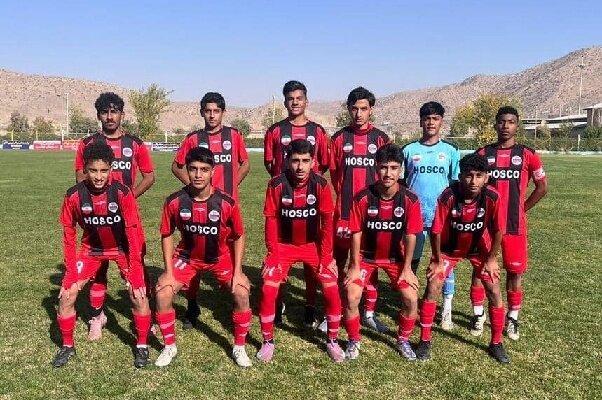 یکه تازی فولاد هرمزگان در صدر جدول لیگ برتر نونهالان کشور