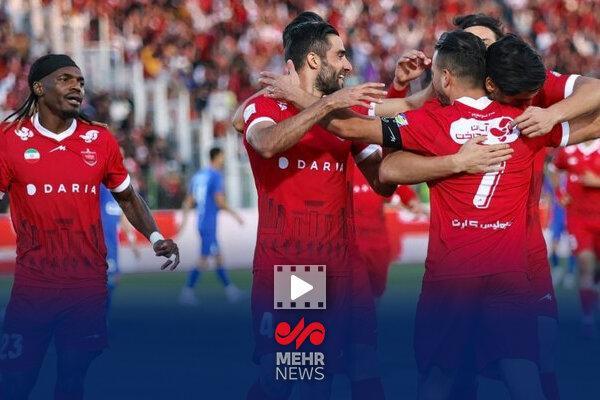 خلاصه بازی پرسپولیس ۳-۰ استقلال خوزستان