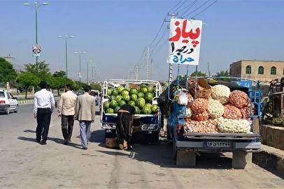 خداحافظی با دستفروشی سیار/ وانتها از خیابانها جمعآوری می شوند