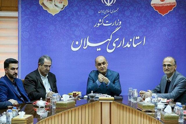 پوستر اجلاس بینالمللی استانداران خزر در گیلان رونمایی شد