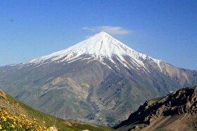 ویدئو| دماوند بیبرف در میانه پاییز