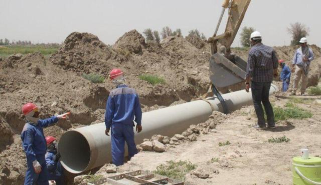 اجرای طرح آبرسانی در بندرخمیر با اعتبار بیش از ۱۳ هزار میلیارد ریال