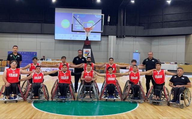 چینیها مغلوب قدرت مردان بسکتبال با ویلچر ایران شدند