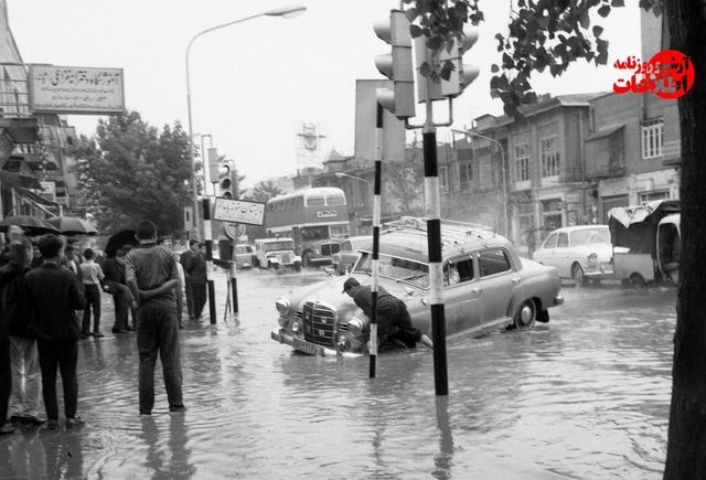 نصف تهران را سیل برد! +عکس
