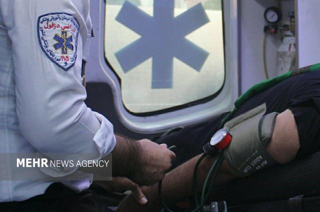 نجات جان جوان ۲۳ ساله در کامیاران با اقدام بهموقع کارشناسان اورژانس