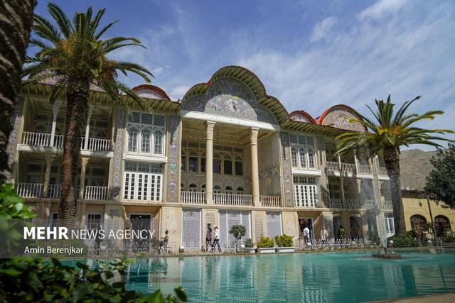 ساخت و ساز غیرمجاز در حریم باغ ارم شیراز مشاهده نشده است