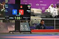 بازی های کشورهای اسلامی | گنج زاده: نعمتی نتوانست تکنیکهای خود را به نمایش بگذارد