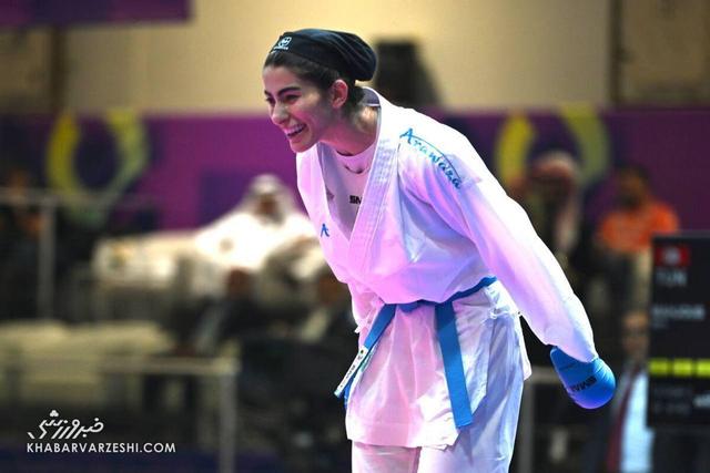 طلاییترین درخشش کاراته بانوان؛ هفتمین مدال زرین ایران به نام آتوسا گلشادنژاد +ویدیو