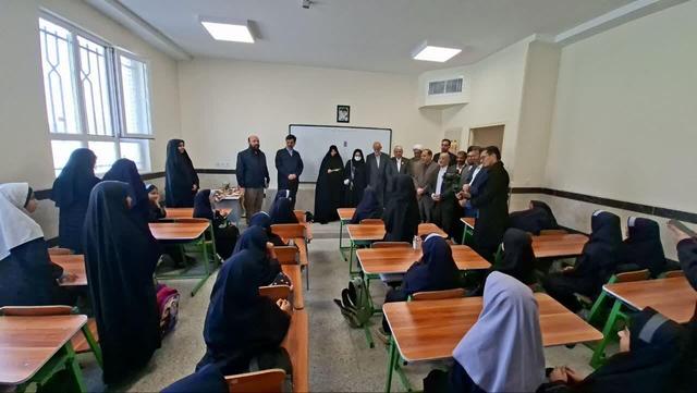 پنج کلاس جدید در مدرسه خیّری شهدای جنتآباد قم به بهرهبرداری رسید