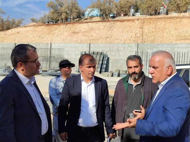 پیشرفت ۵۰ درصدی مخزن ۱۵ هزار مترمکعبی یاسوج