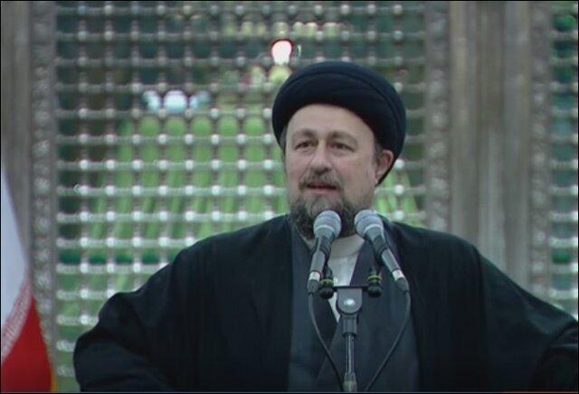 سید حسن خمینی به احمدی نژاد تسلیت گفت