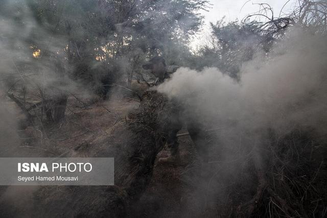 آتشسوزی جنگل دیزمار آذربایجان شرقی مهار شد