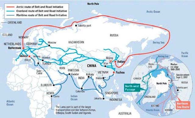 ابریشم یخی چین: مسیرهای دریایی نو که نقشه قدرت جهانی را تغییر میدهند
