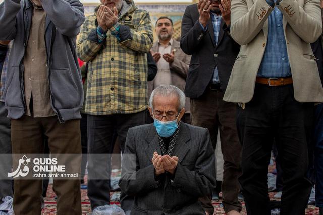 اقامه نماز باران در حرم شاه عبدالعظیم حسنی (ع)