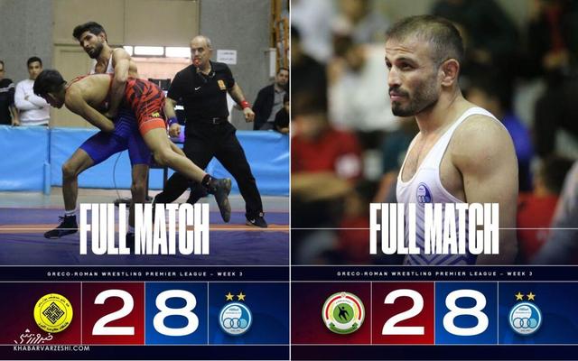 صعود مقتدرانه تیم کشتی فرنگی استقلال به مرحله پایانی لیگ برتر