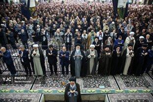 اقامه نماز طلب باران در قم