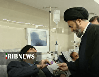 بازدید آیت الله عاملی از مرکز تجهیز دیالیز اردبیل