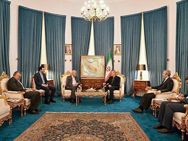 دیدار معاون سیاسی رئیس مجلس لبنان با لاریجانی