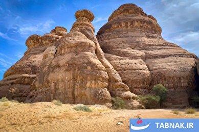 عکس: گنجینههای سنگی در شمال عربستان