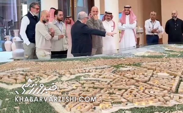 ویدیو| گواردیولا هم به خاک عربستان رسید/ پپ به سلامتی چای نوشید!