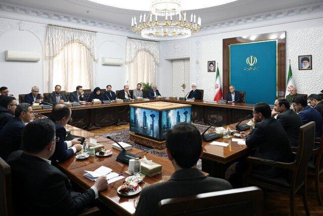 نشست فعالان اقتصاد دیجیتال با حضور سران قوا