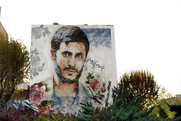 چهره شهید همت با زبان هنر در کالبد شهر احیا شد
