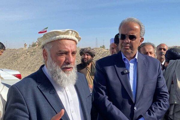 احداث مسیر زمینی دوم ایران و افغانستان در مرز میلک آغاز شد